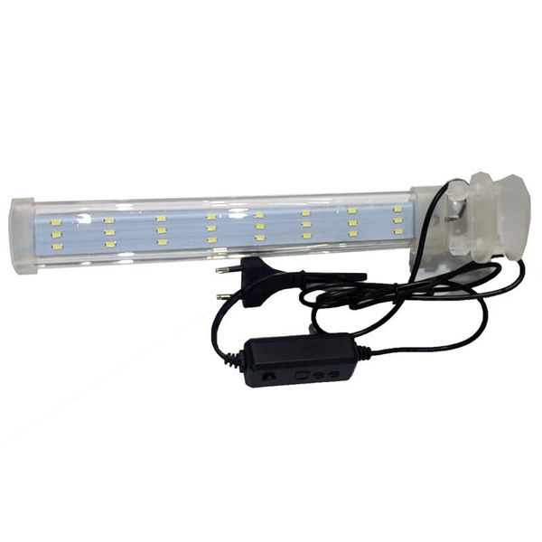 LED Crystal-CL-8W Mini LED Lamp for Aquarium White &amp; Blue Light
