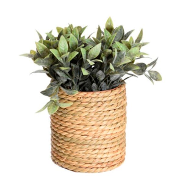 Plant Artificial in Seagrass Pot -23 cm