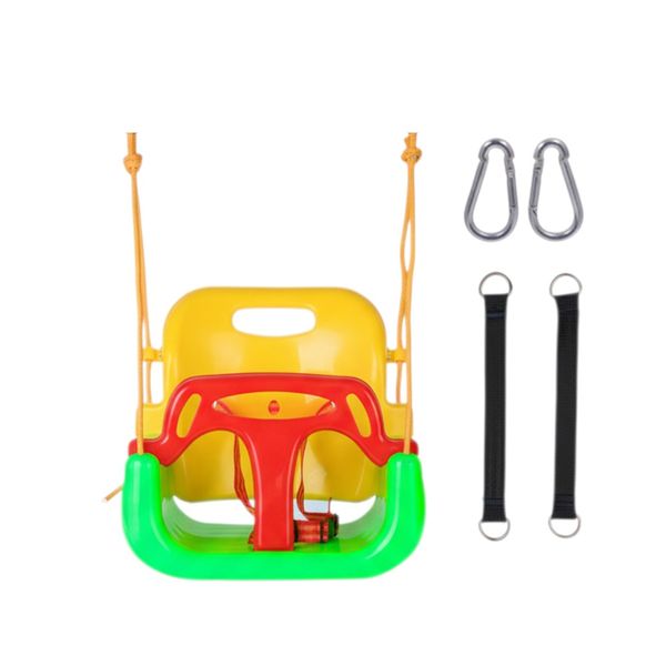5 Piece - Baby Swing Set With Harness &amp; Adjustable Ropes &amp; Accessories