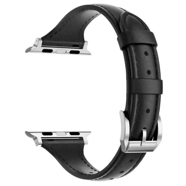 Genuine Leather Replacement Strap Compatible with Apple Watch 42mm 44mm