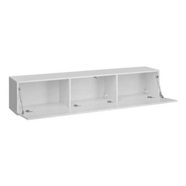Dolton TV Cabinet With 3 Storage Compartments - White