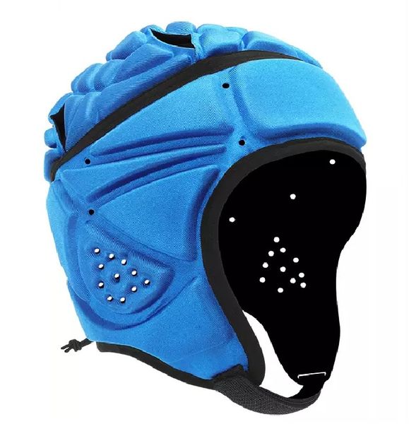 Collide Sport - Blue Rugby Scrum Cap - Kids Aged 8 to 13 - Junior Medium