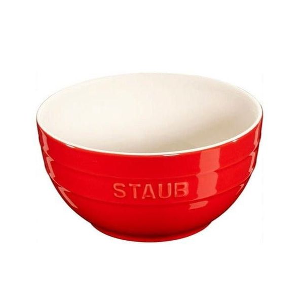 Staub 1.2L Round Bowl Cherry -17cm