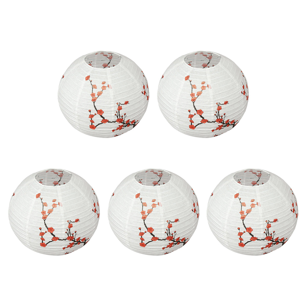 30Cm Lamp Shade Paper Lantern Light Decoration Plum Blossom