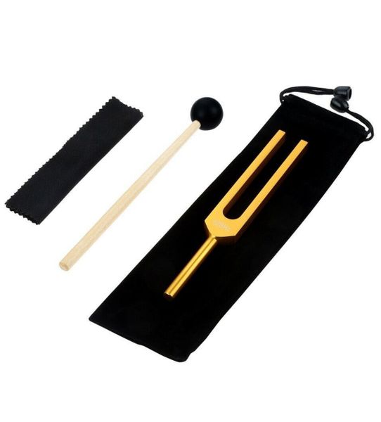 528 Hz Tuning Fork Set - Body Weighted Tuning Forks, Compact And Portable