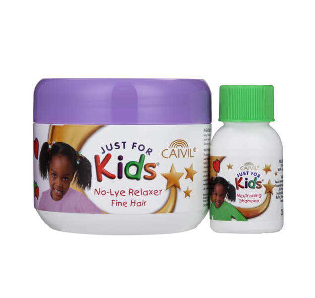 Just For Kids Relaxer and Neutralising Shampoo Fine Hair 225ml and 30ml