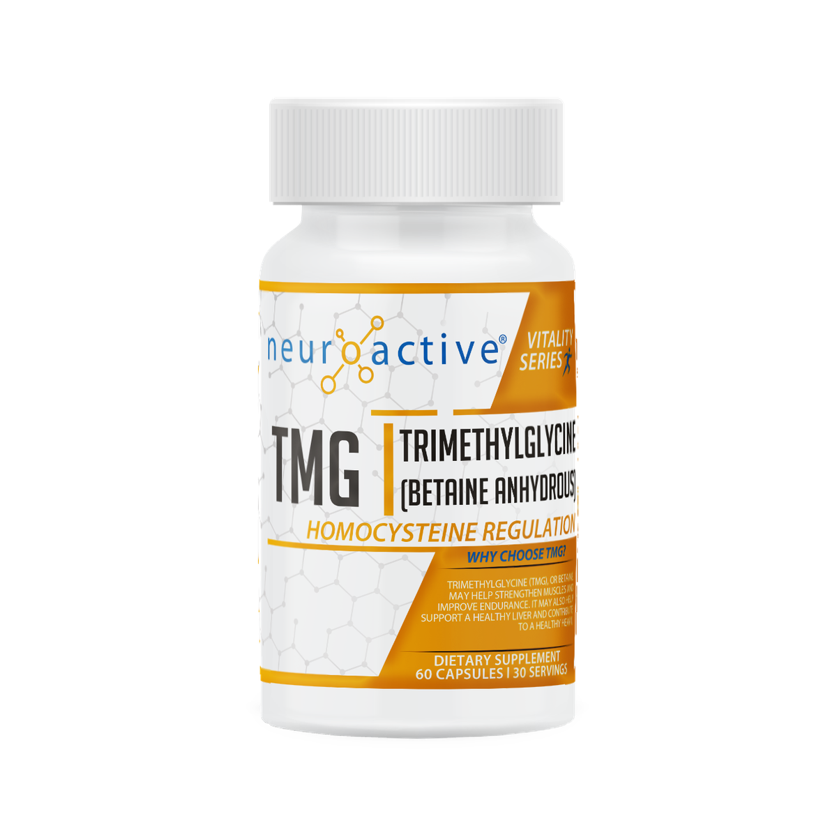 NeuroActive Trimethylglycine (TMG) 60's Health & Wellness
