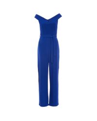 quiz royal blue jumpsuit