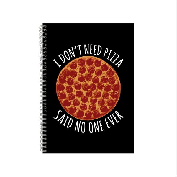 Pizza Notebook Junk Food Gift Idea A4 Notepad Pad 32