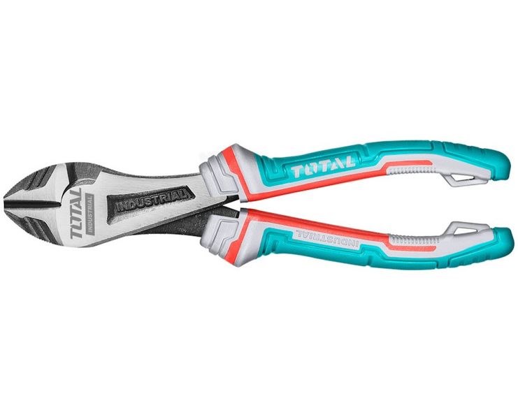 Total Tools 180mm High Leverage Diagonal Cutting Plier - Heavy Duty