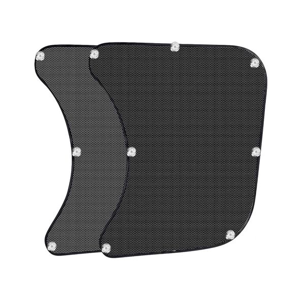 2 Pieces Semi Trucks Window Shades, Side Window Sunshade with Suction Cups