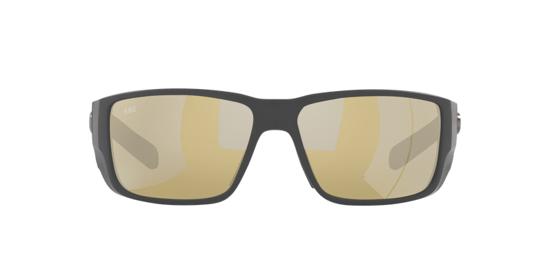 Costa Blackfin Pro Sunglasses - Matte Black/Sunrise Silver
