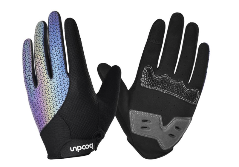 Boodun Full Finger Luminous Reflective Cycling Gloves