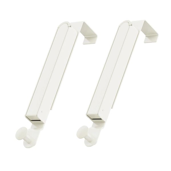 Folding Clothes Drying Rack Door Hook Clothes Hanger Portable Black