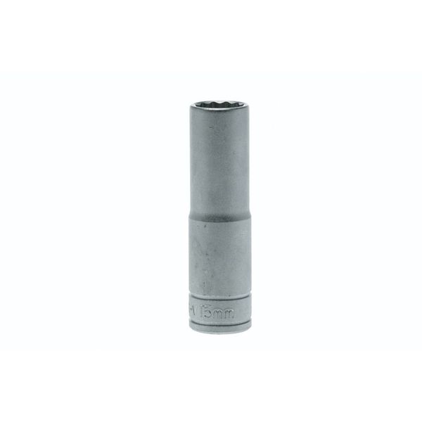 TengTools - 1/2inch Drive 12 Point Deep Socket 15mm - M120615-C