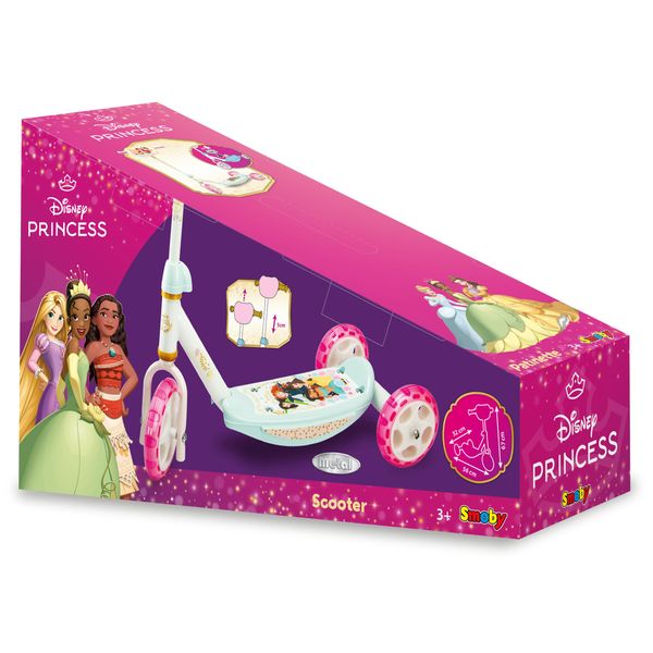 Smoby Disney Princess 3-Wheel Scooter