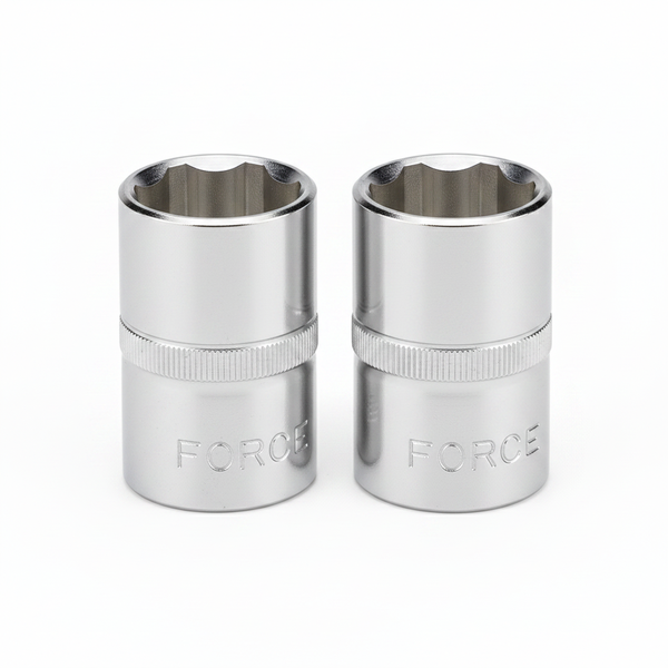 Force 10mm 1/2 Inch Drive Surface Drive Socket for Tools - 2 Pack