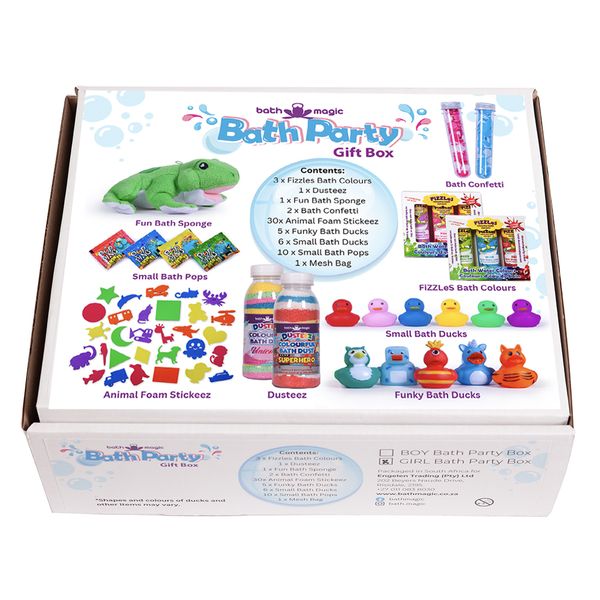Bath Magic Bath Party Gift Boxes - Frog