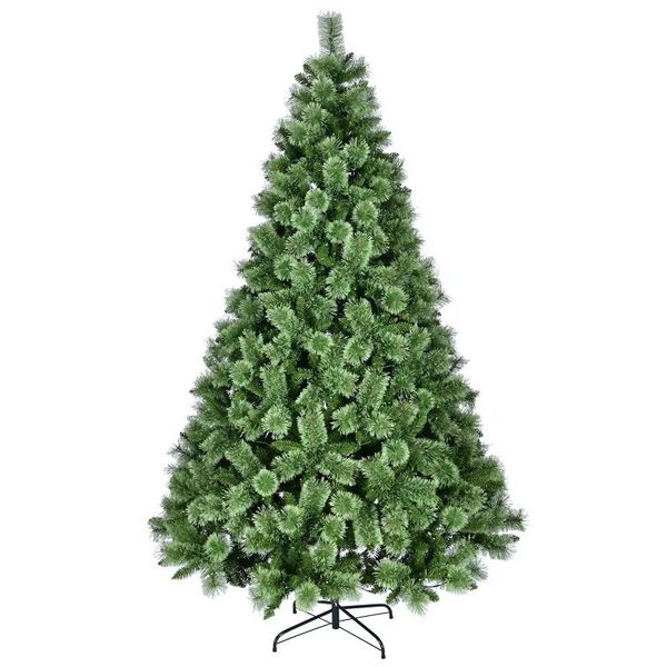 180CM White - Flocked Pine Needle Christmas Tree