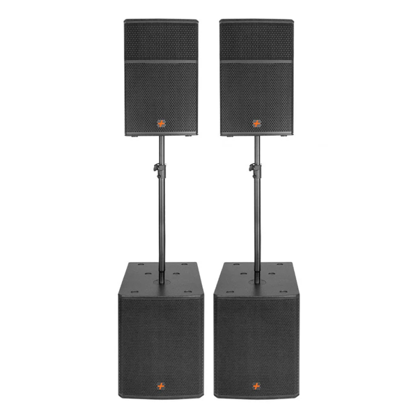 Hybrid+ Altium 12 &amp; Altium 18 PA Speaker Combo Kit - High-Power System