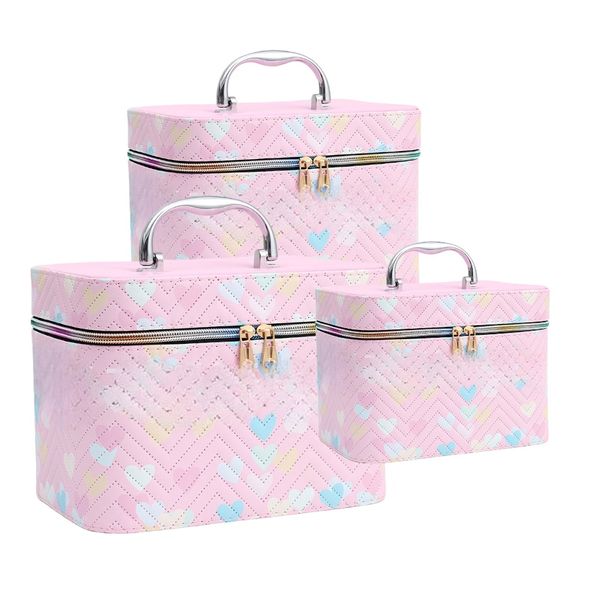 Cosmetic Storage Case 3 Piece
