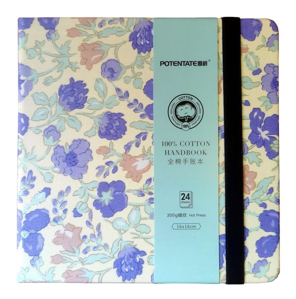 Potentate 300gsm 100% Cotton Hot-Pressed Watercolour Handbook A - 16x16cm