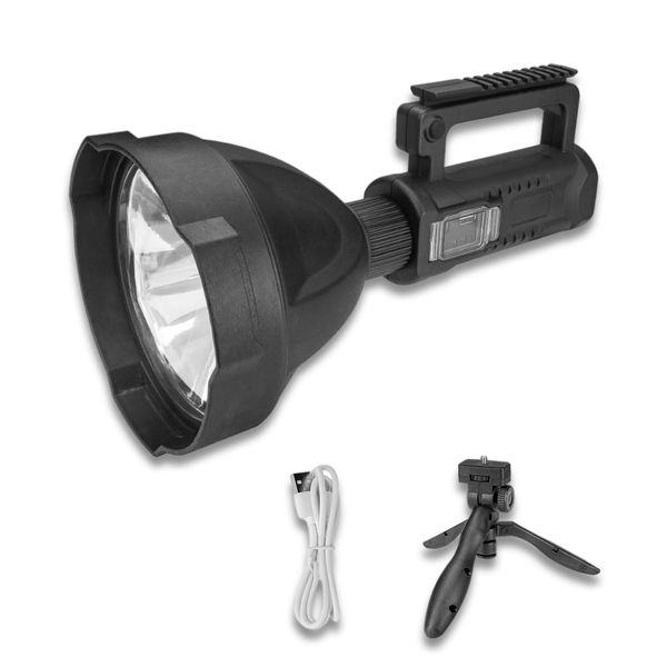 Water Resistant, Portable, Powerful LED Search Light 8000mAh