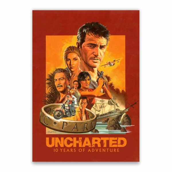 Unchartered 10 Years of Adventure Poster - A1