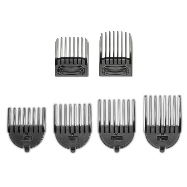 Beurer Spare Comb Attachments for MN9X Groomer: Set of 6 Replacement Combs