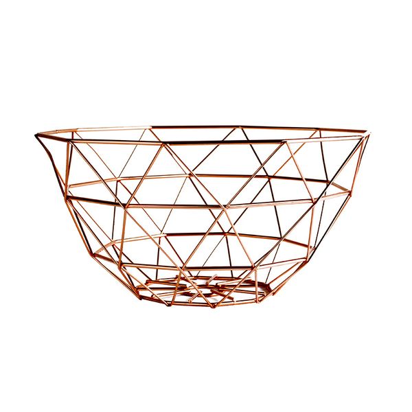 Creative Geometric Storage basket Fruit Vegetable Wire Basket
