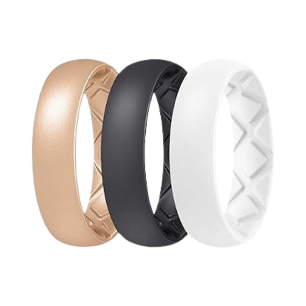 Ring Silicone Thin Dome Style - Combo 21 (3 Rings)