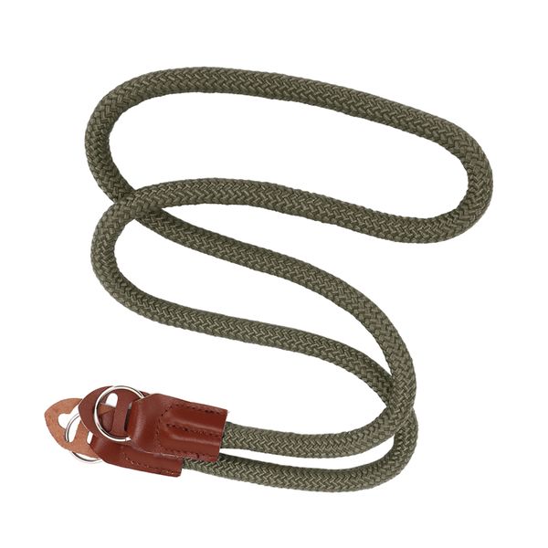 Camera Shoulder Strap Cowhide Nylon OD Green