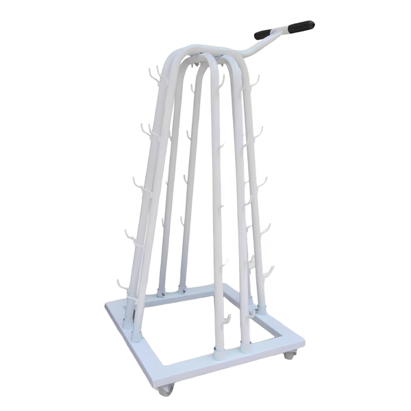 Holds Dumbbell Holder Rack 4-sided Dumbbell Rack 5 Tier Vertical Holder