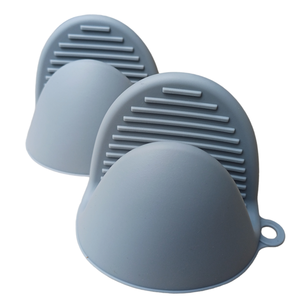 2 Silicone Oven Mitts/ Pot holder sets for Kitchen use