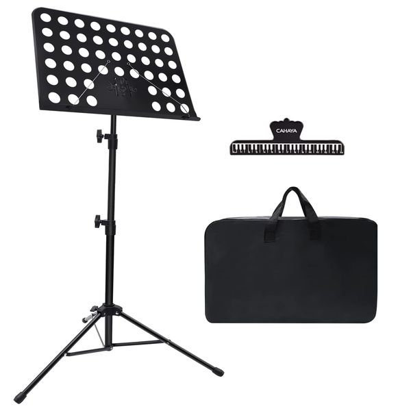 Music Stand Holder Folding Music Stand for Travel Music Metal Sheet Stand