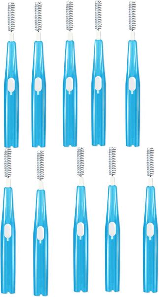 10 Pieces Interdental Brush Extra Soft Supersoft Dental Brush