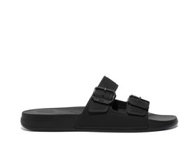 FitFlop Men's Two-Bar Buckle Slides - Black | Shop Today. Get it ...