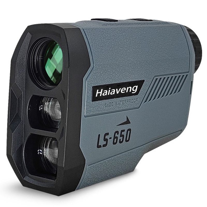 Golf RangeFinder with Slope 650M 5 Modes 0.5 yd Accuracy Flag-Lock Pin 6X