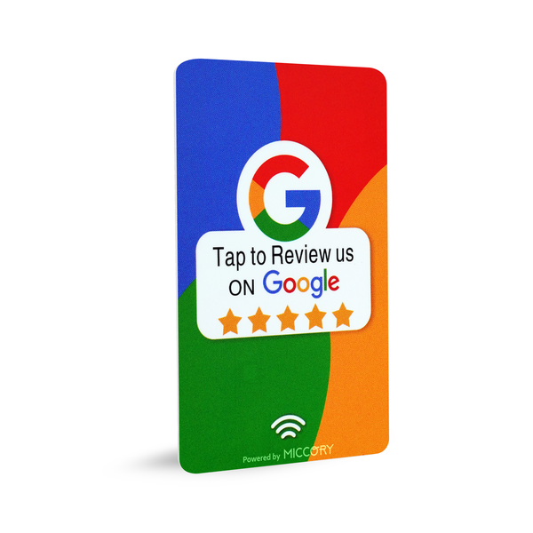 Google Review Nfc Card (Rainbow Edition image