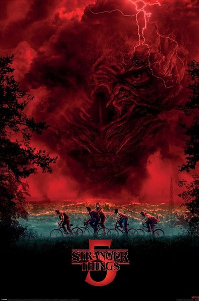 Stranger Things 5 (Vecna Sky) Poster