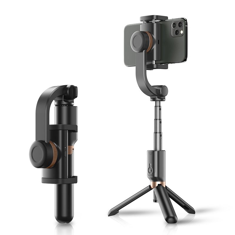 APEXEL Universal 4Section Selfie Stick with Gimbal Stabilizer & Tripod