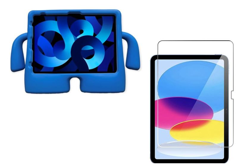 Protective Case &amp; HD Screen Protector for iPad 10th Generation 10.9