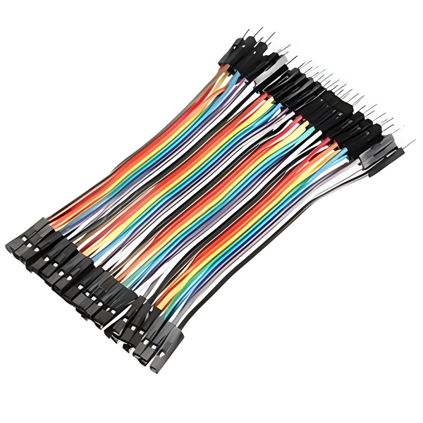 HKD Ribbon Jumper Wire 40Pin Male-Female 30cm Dupont Cable