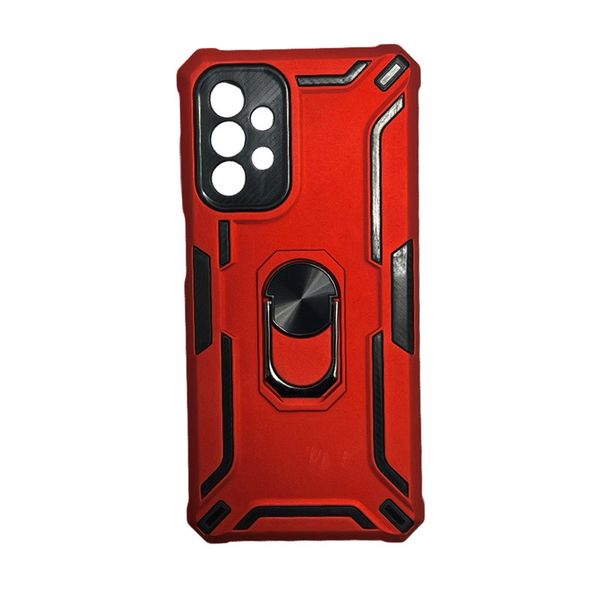 Hard Shockproof Cover Compatible With Samsung A32 5G - Red
