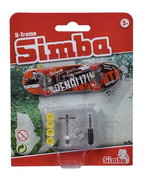 Simba Toys Finger Skateboard 6 Assorted - Blind Pack