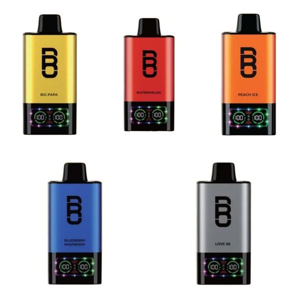 Bro Vapes Hookah 60000 Puffs DTL - Variety (Pack of 5)