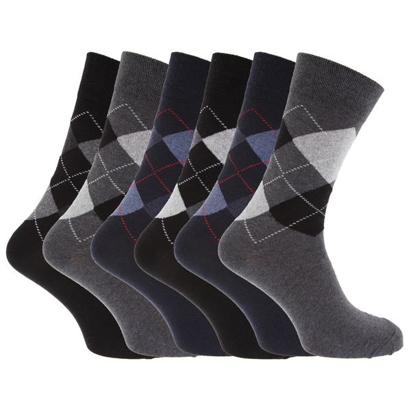 Assorted Mens Socks 12 Pack