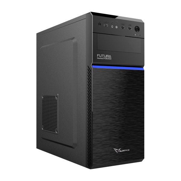 Alcatroz Futura N3000 ATX Case with Magnum Pro 225 PSU - Blue