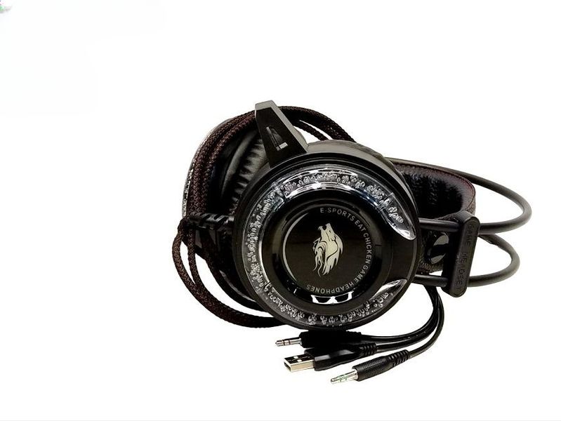 Gamer Headphones with Colorful Led Light