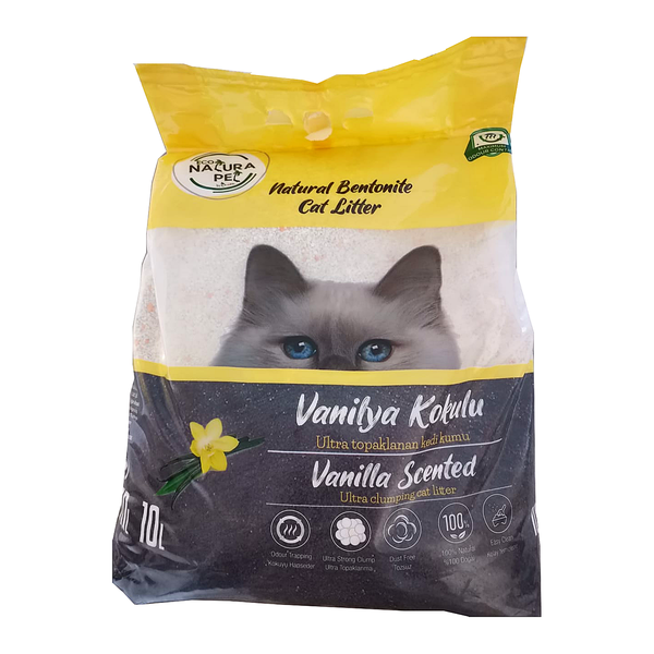 Eco Natura Vanilla Scented Bentonite 10L (Fine Grained)